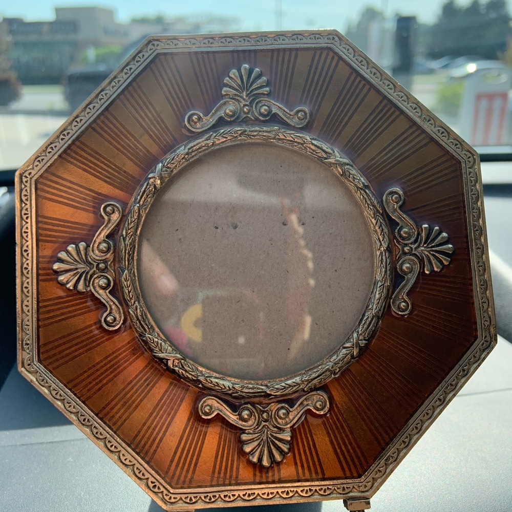 SOLD Vintage Edwardian Terragrafics Frame